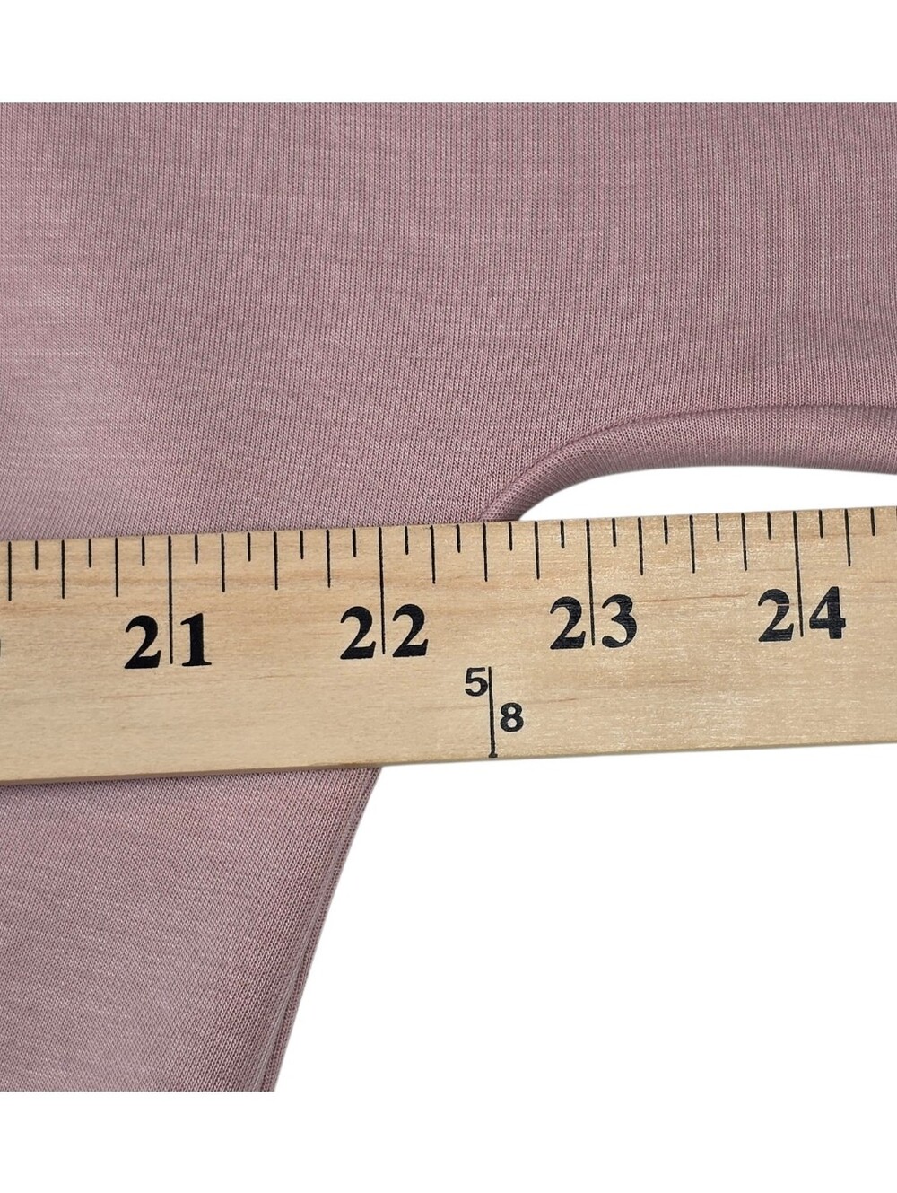 Evereve Women's Mariana Sleek Blush Pink Pullover Crewneck Sweatshirt, Size Med - Picture 6 of 10